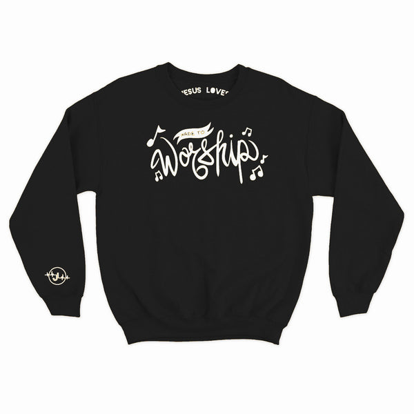 Made to worship crewneck sweater