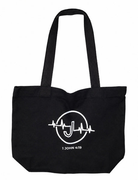 JL Button Tote bag